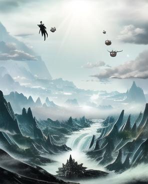 《神界长河，凡心何处》