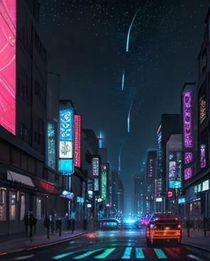 月影下的花瓣