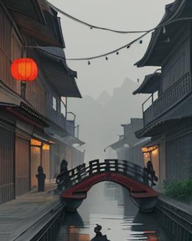《画中月影，一生悲情》