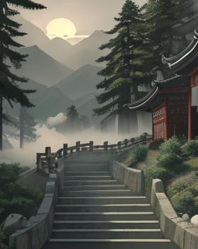 《月影浮云间》